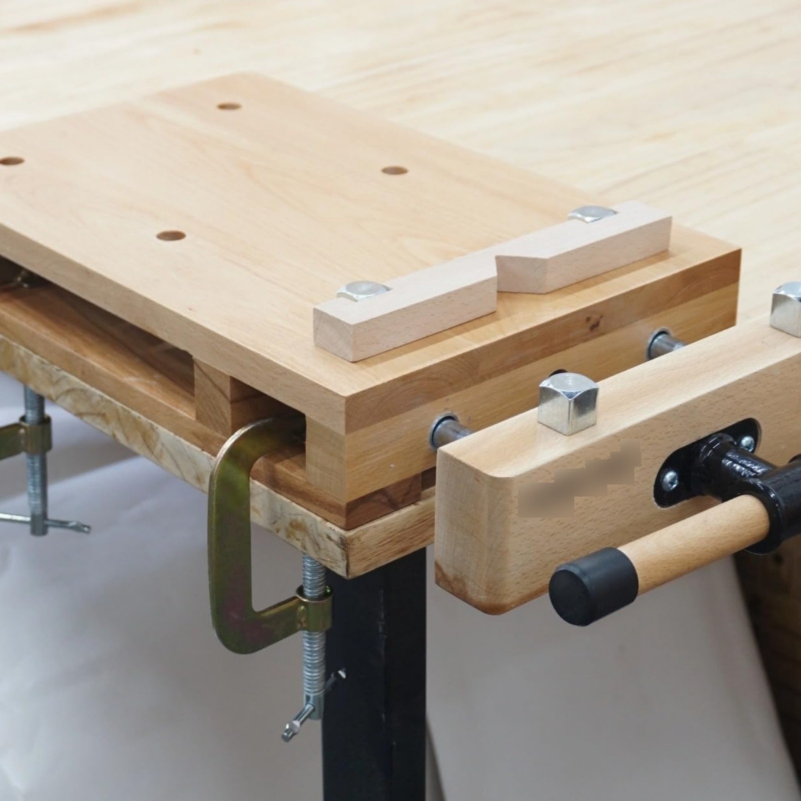 Portable Carpentry Vise Clamping System Hand Tool Small for Woodworkers