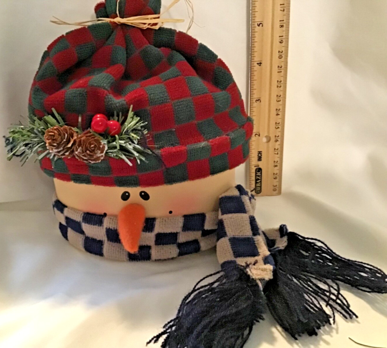 Snowman Head Small Box With Lid