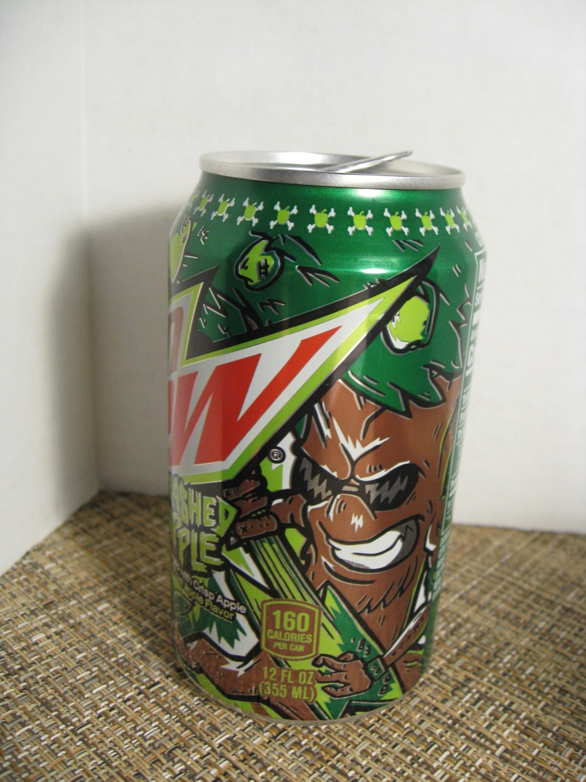 Mountain Dew Empty Can - Thrashed Apple - Limited Edition - 2021