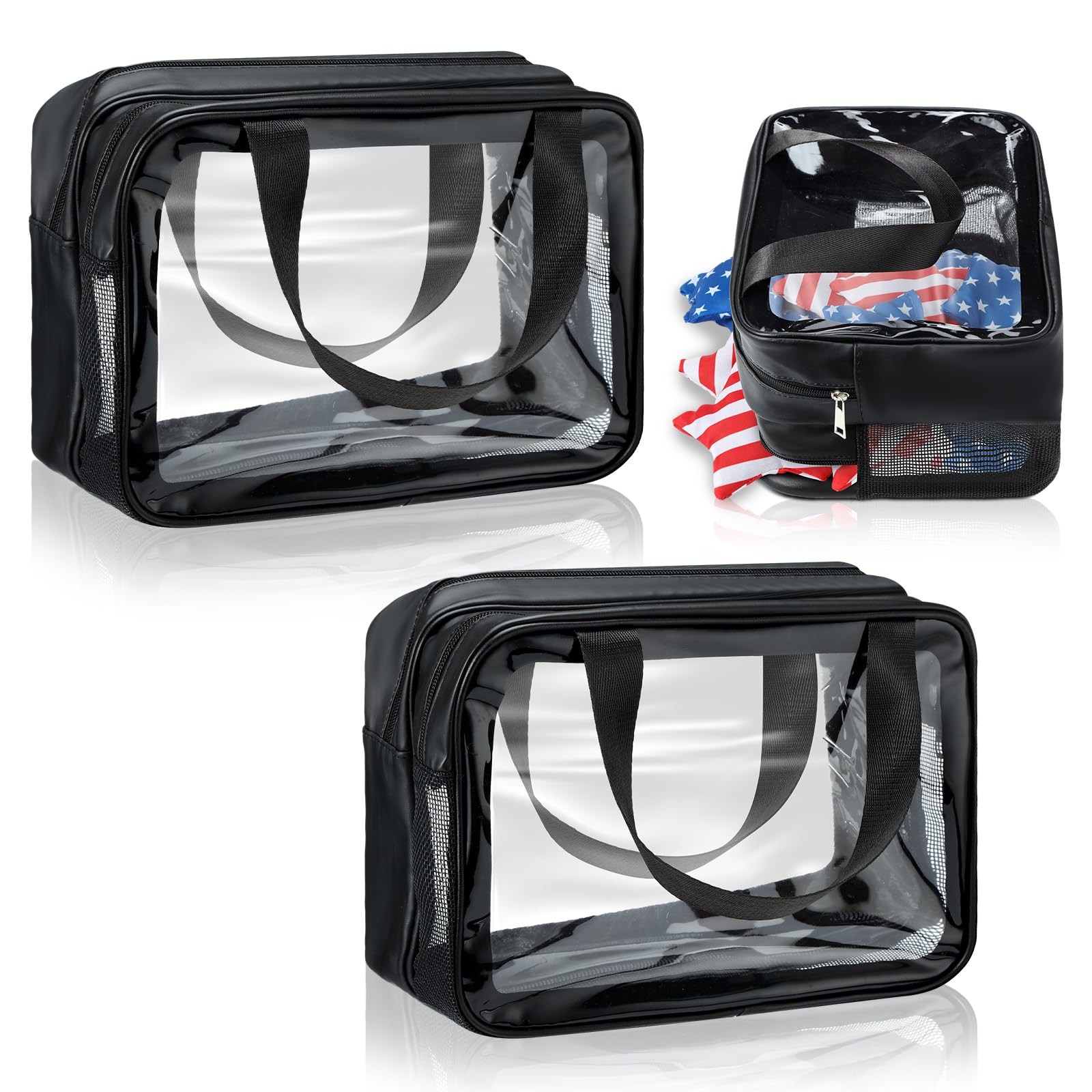 Cornhole Bag Carry Case  Holds 12 Bags, Durable Cornhole Accessories, 2 Pcs