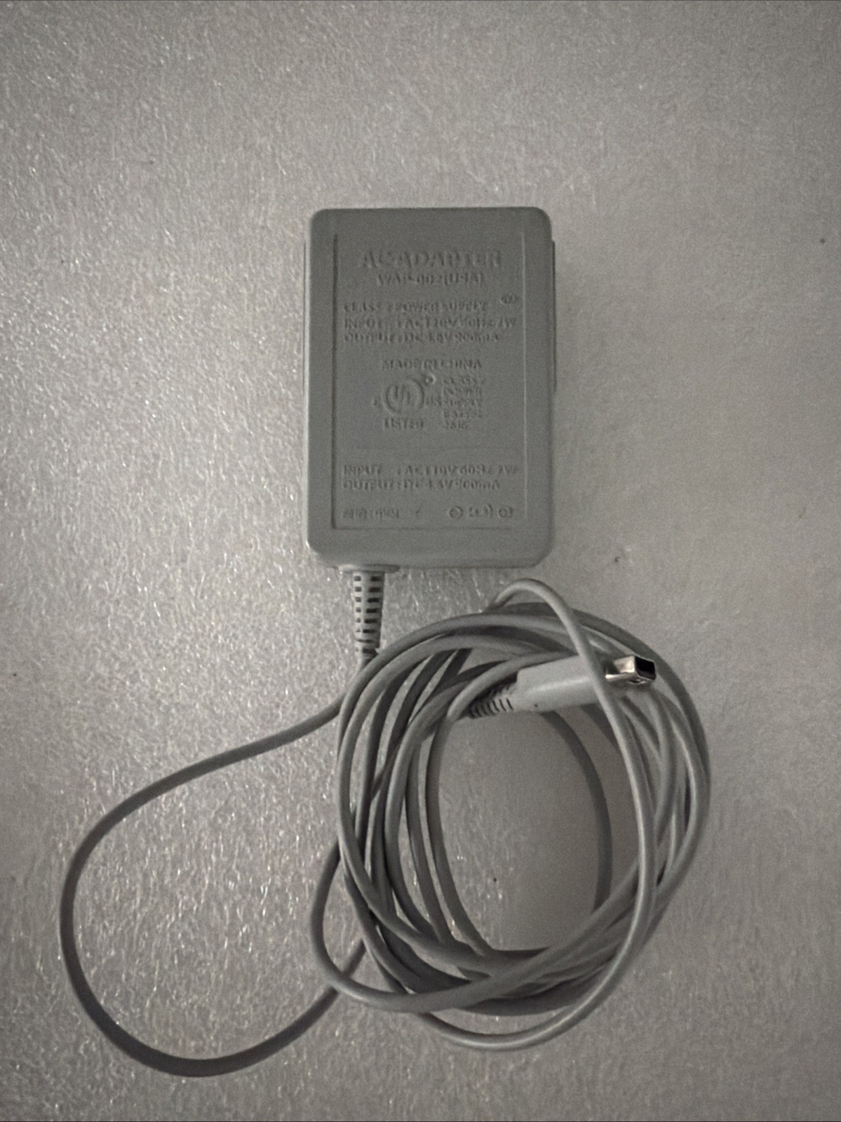 Nintendo 3DS AC Adapter Authentic Official OEM (WAP-002 USA) DSi/DSi/3DS/XL