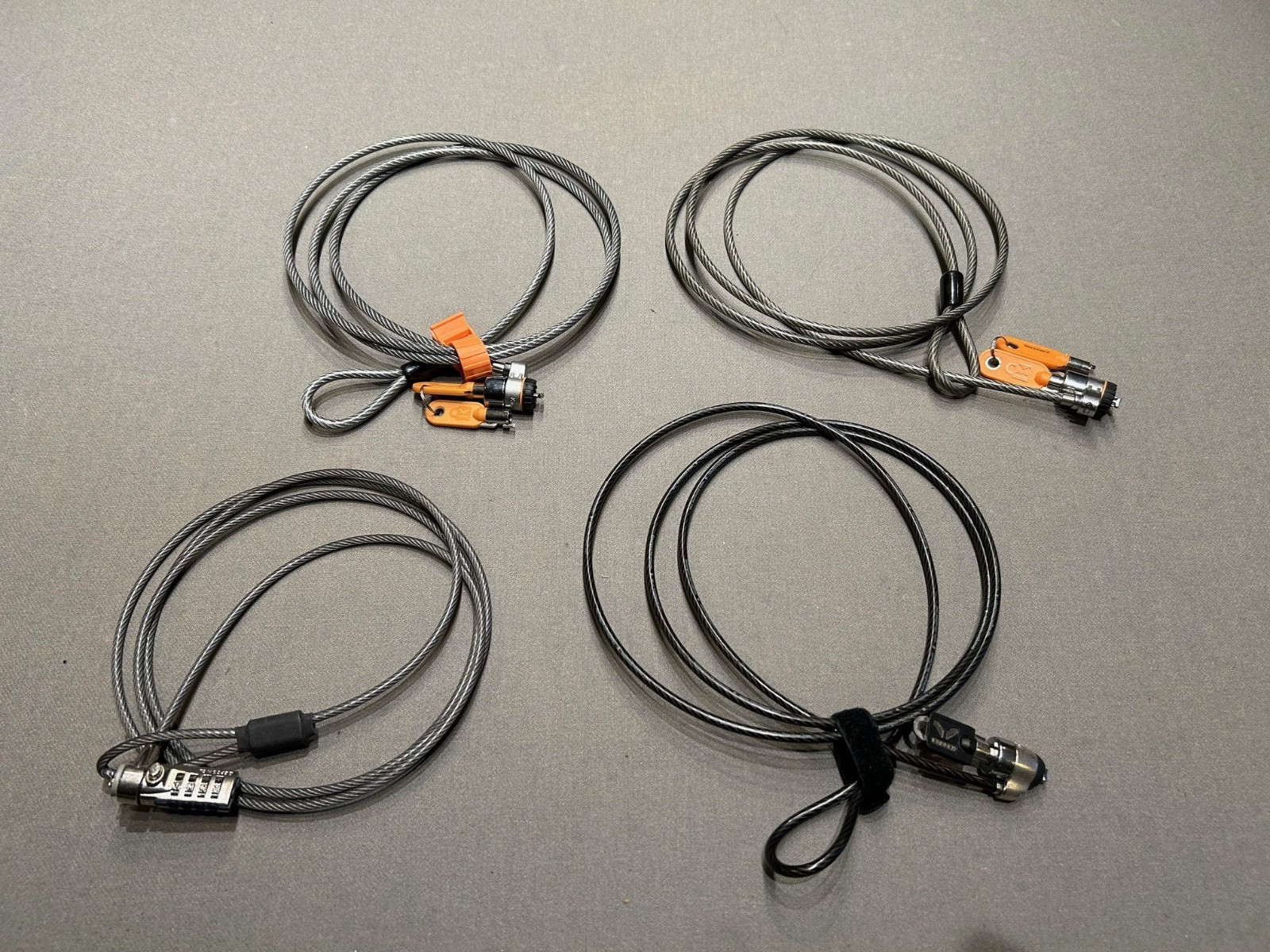 One lot of Laptop lock cable locks