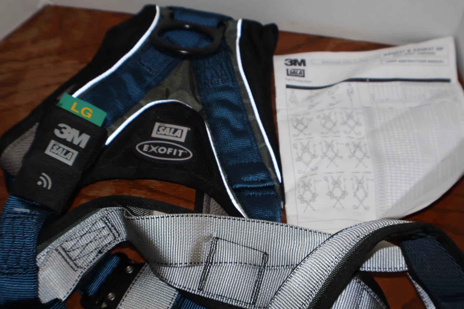 3M DBI-SALA EXOFIT  FULL BODY HARNESS Protection  BELT LG 1106822 NEW FREE SHIP