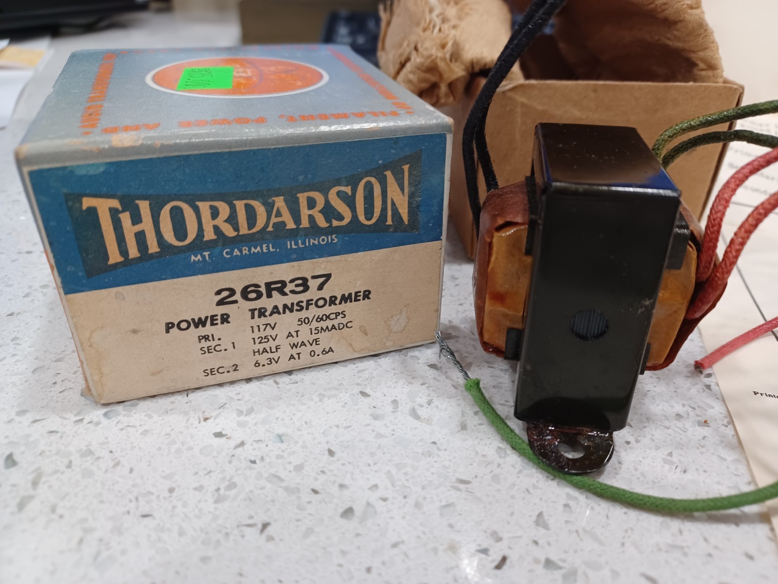 New THORDARSIN  26R37 Power Transformer Specialist Since 1895