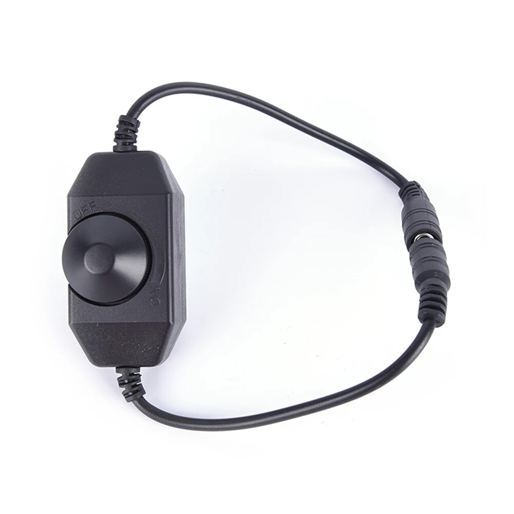 LED Strip Dimmer DC12-24V LED Strip Brightnes Switch Controller for Single strip