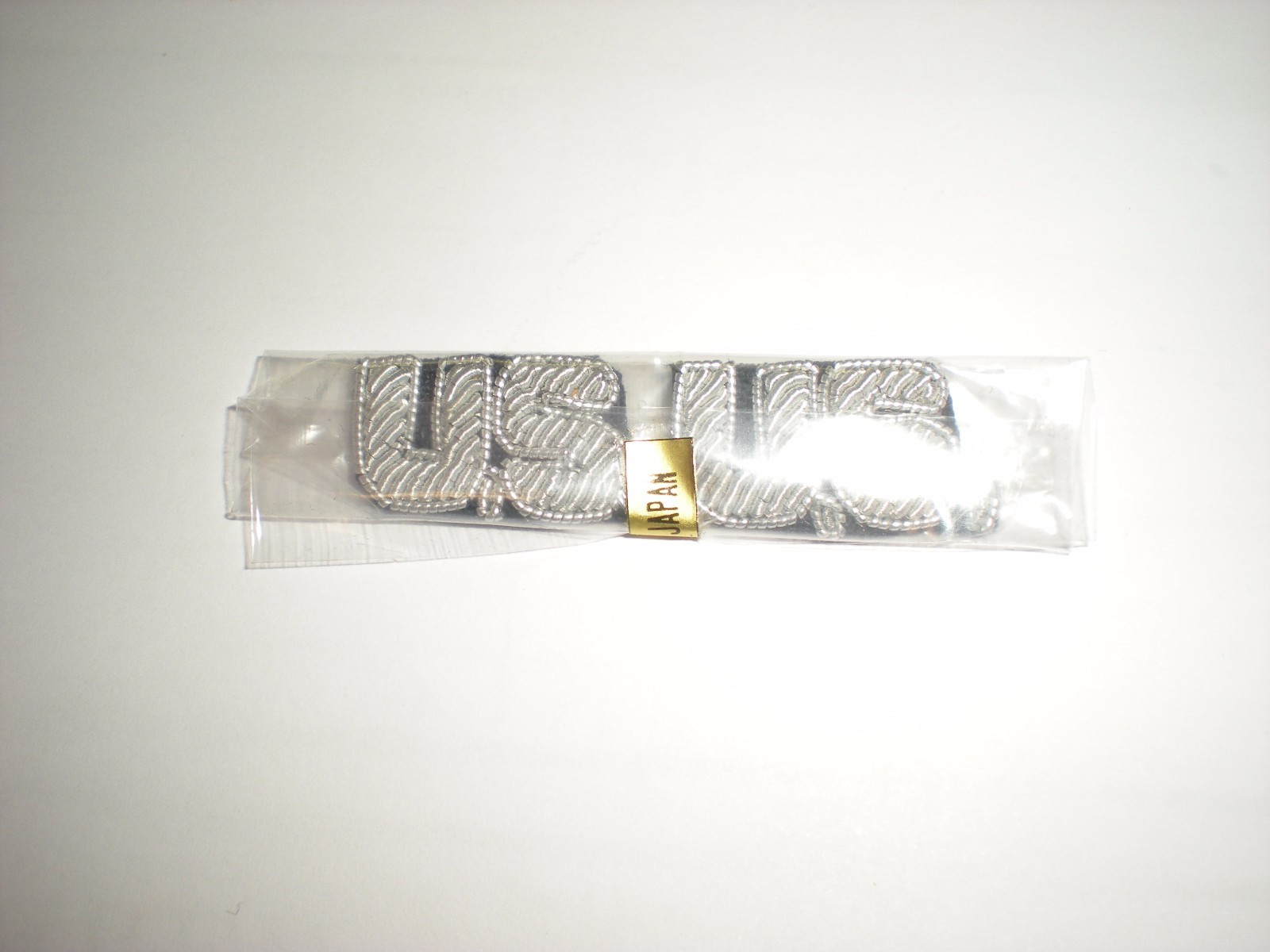 1960'S ERA USAF BULLION OFFICER COLLAR INSIGNIA - ORIGINAL IN THE PACKAGE