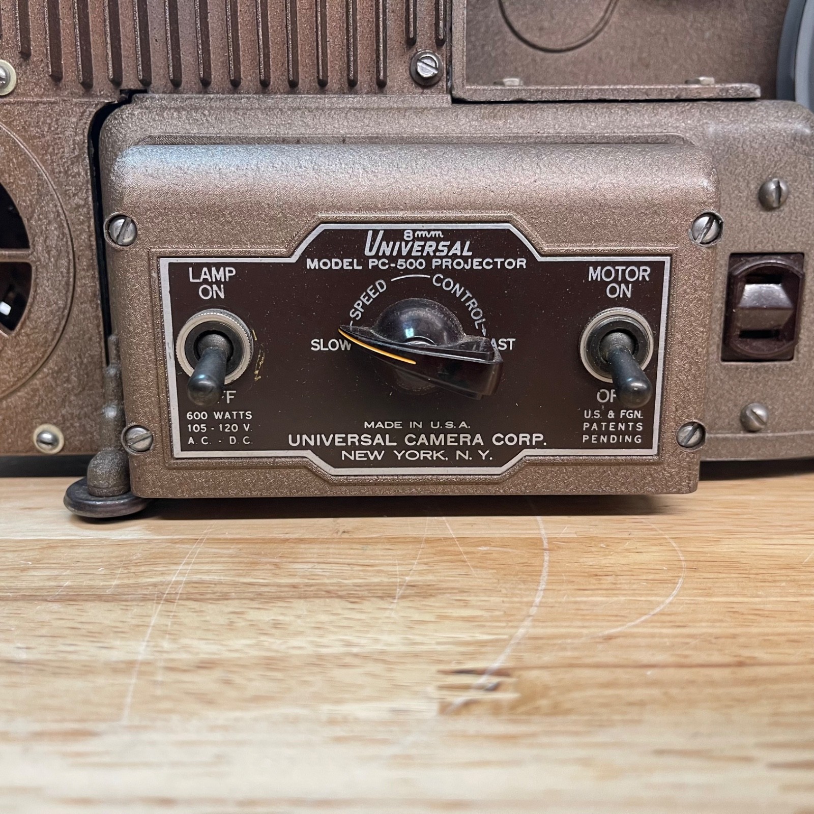 Universal Model PC-500 8mm Film Projector
