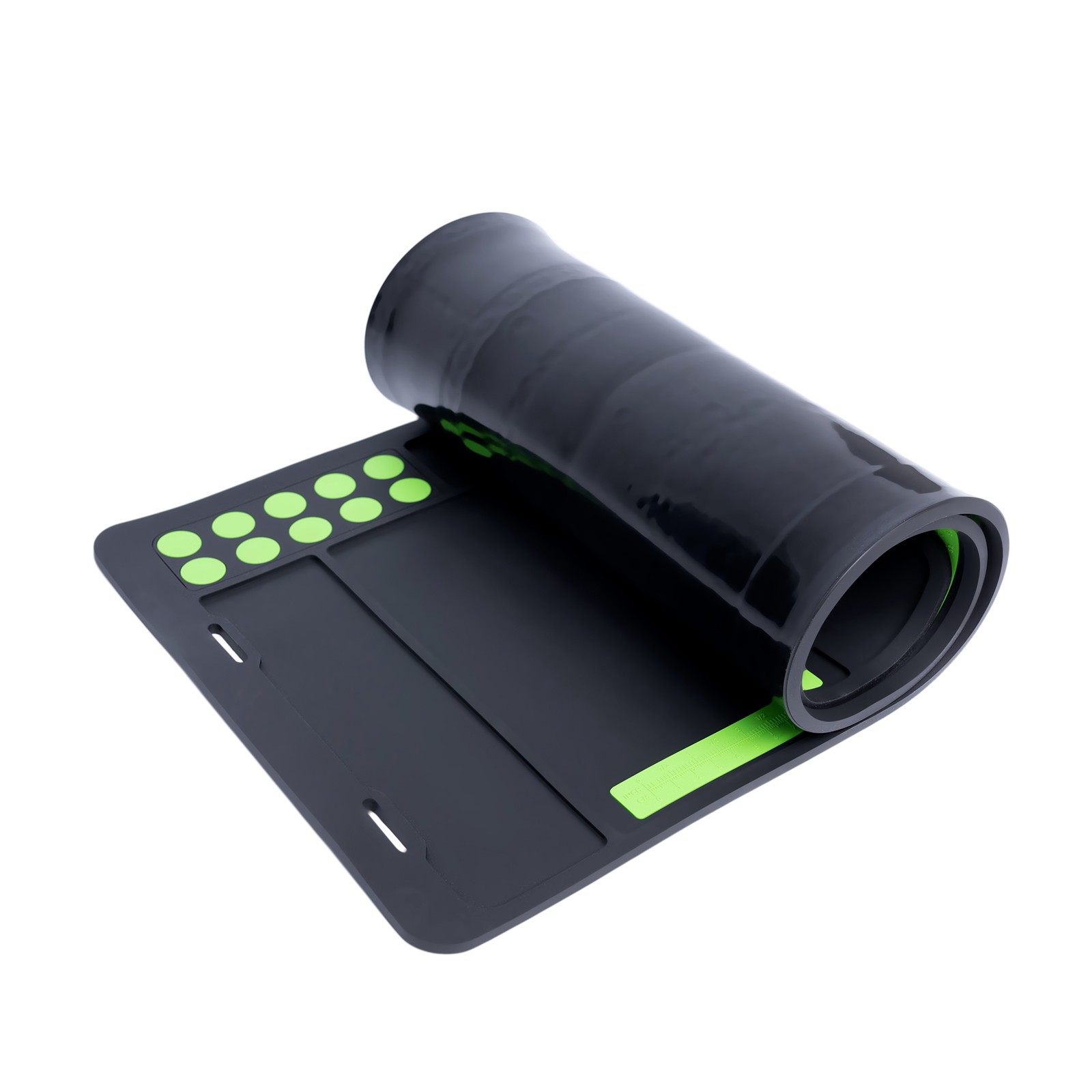 Gun Cleaning Mat with Magnetic Surface,Anti-Slip Rubberized Workbench Mat 36 x12