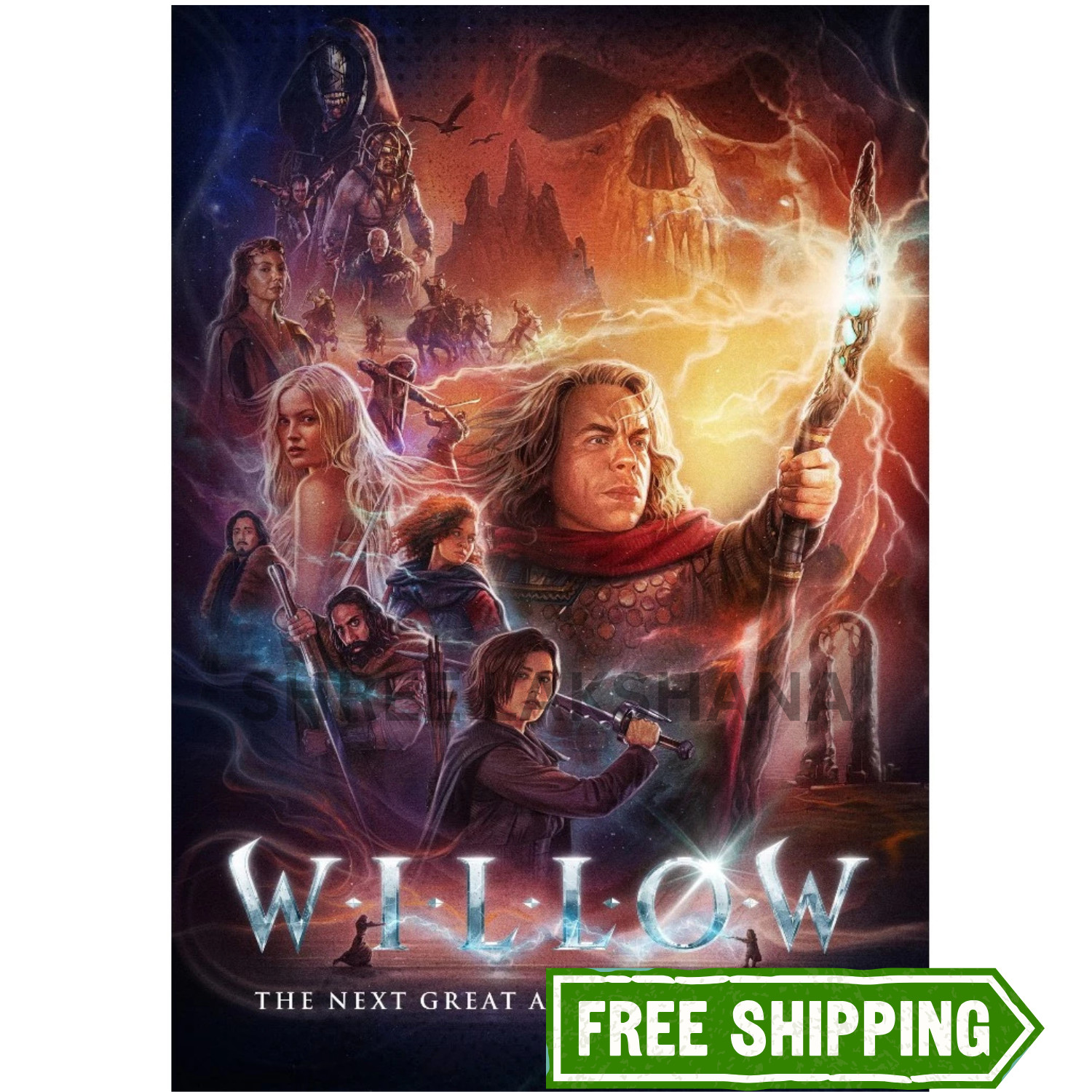 Willow 2022 Season 1 Complete DVD Full HD Region Free Free Shipping TV