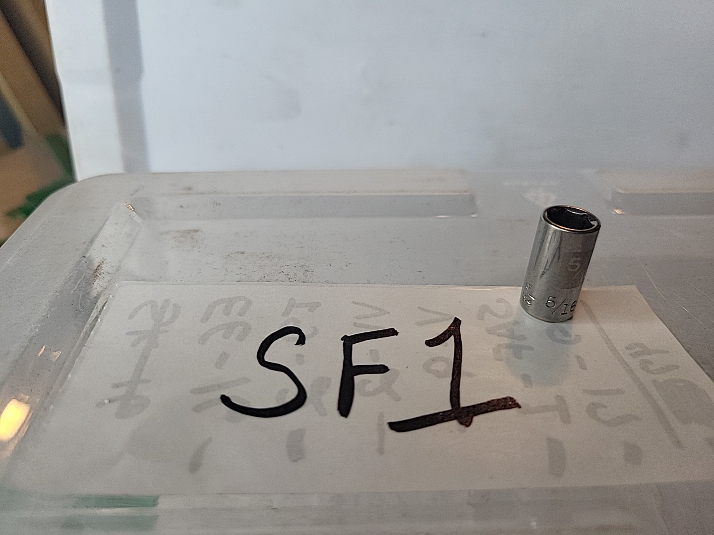 Vintage Craftsman 35494 Easy-Read S-AF Shallow Socket 6 Point