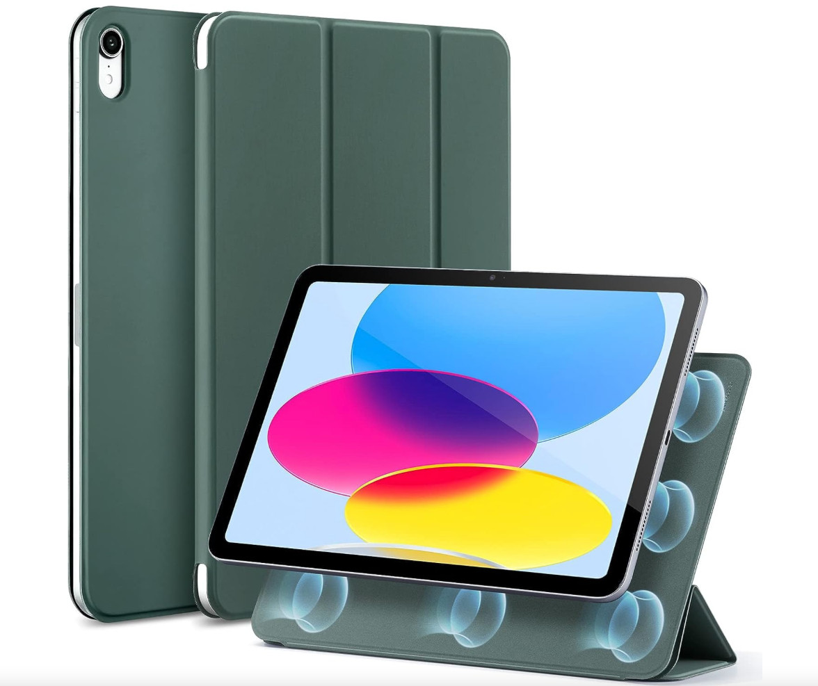 ESR Smart Cover for iPad 11 / 10th Generation 2025 / 2022 Case Green