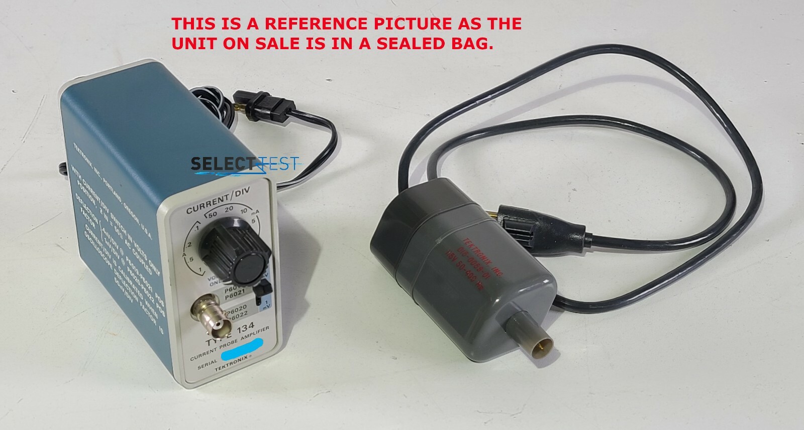 **NEW** TEKTRONIX TYPE 134 CURRENT PROBE AMPLIFIER **LOOK** (REF.: G)