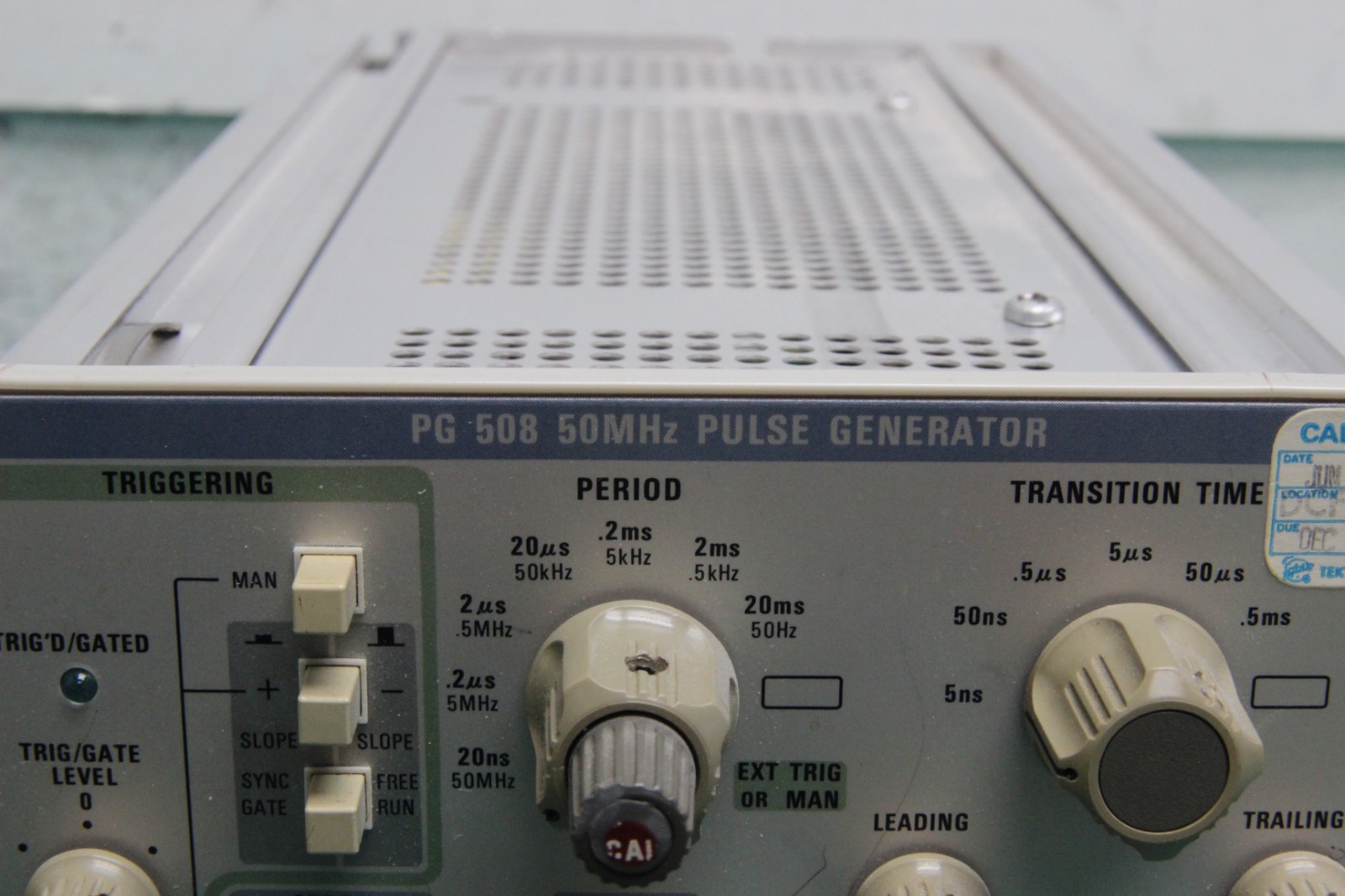 Tektronix PG508 50MHz Pulse Generator Unit