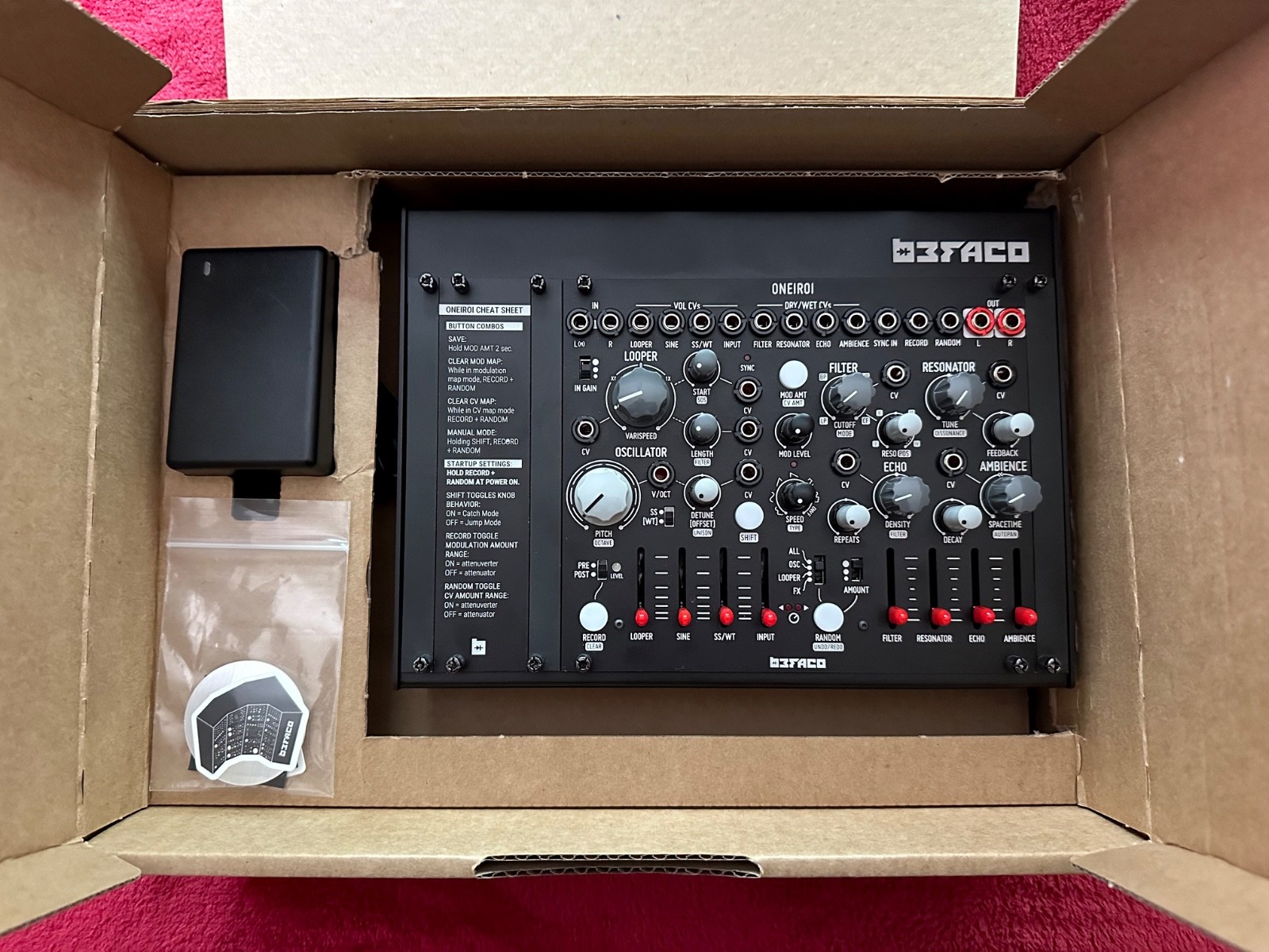 Befaco Oneiroi POD Semi-Modular Experimental Digital Synthesizer New