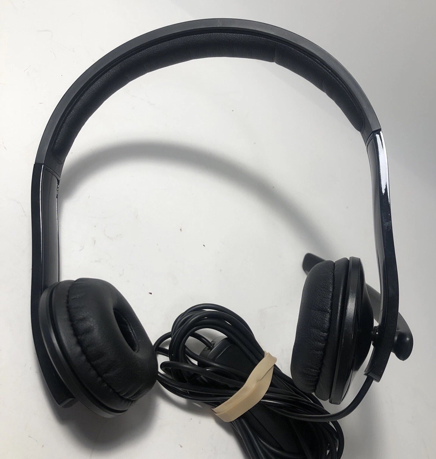 Microsoft Wired USB Headset W Mic Grade A Black Modern Nice Office Zoom