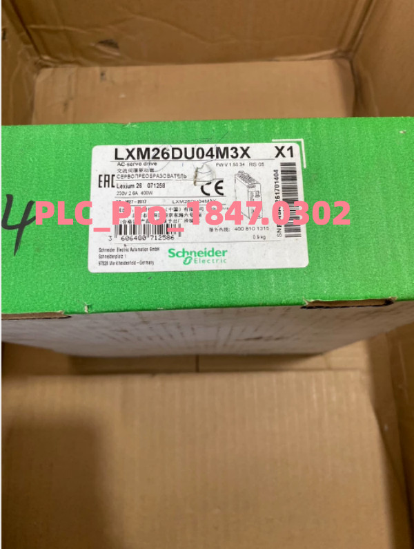 LXM26DU04M3X 1PCS Brand New Schneider LXM26DU04M3X Fast delivery