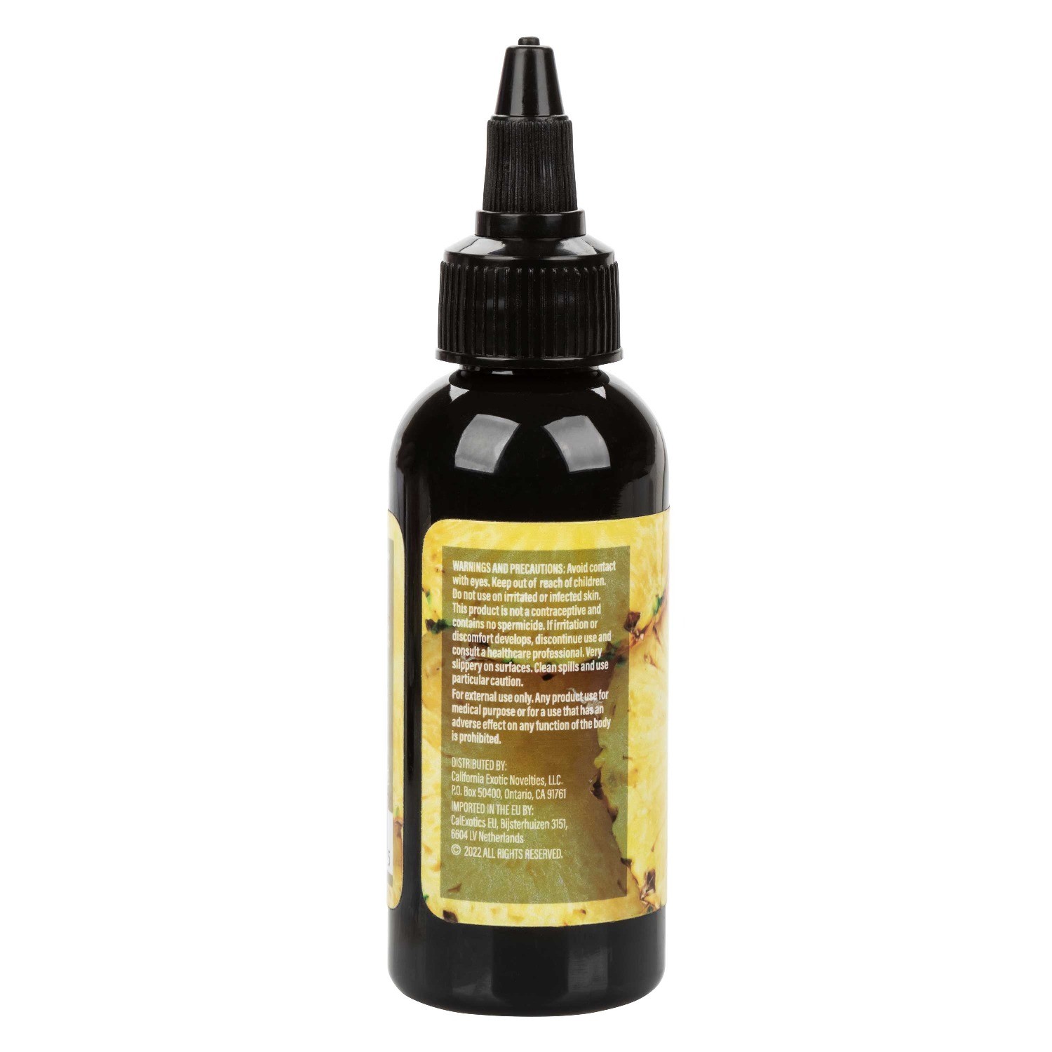 CalExotics Flavored Water-Based Personal Lubricant 2 Oz - Pineapple.