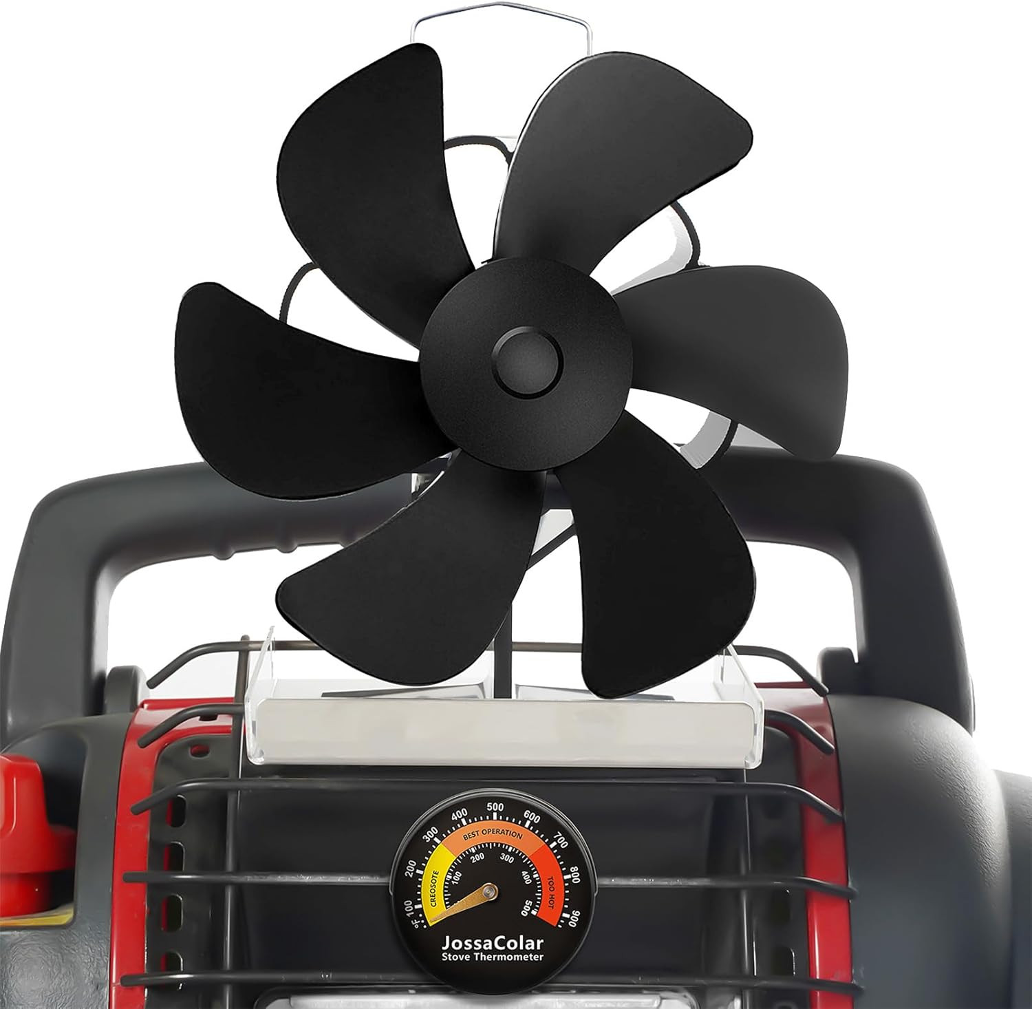 Wood Stove Fan for Big Buddy Heater, Heat Powered Fireplace Fan Thermoelectric T