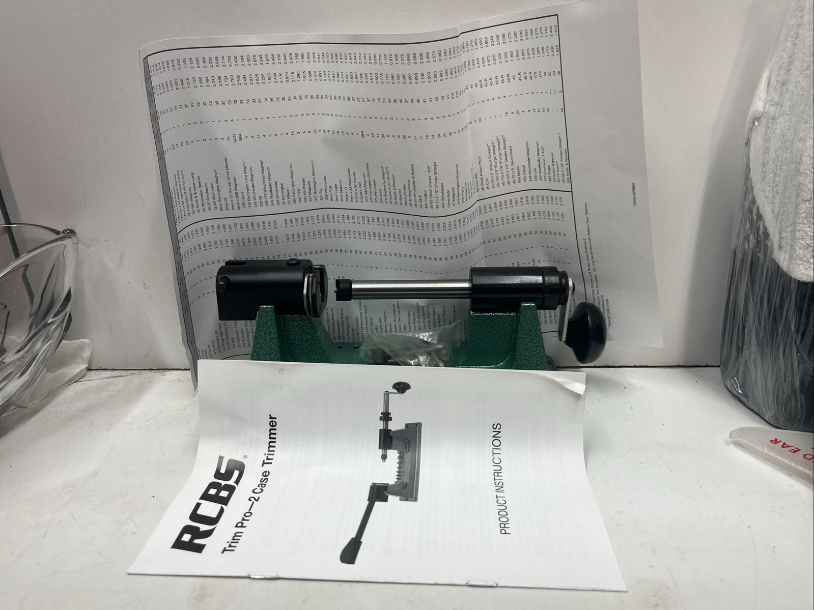 RCBS Trim Pro-2 Manual Case Trimmer Kit - 90366. NEW