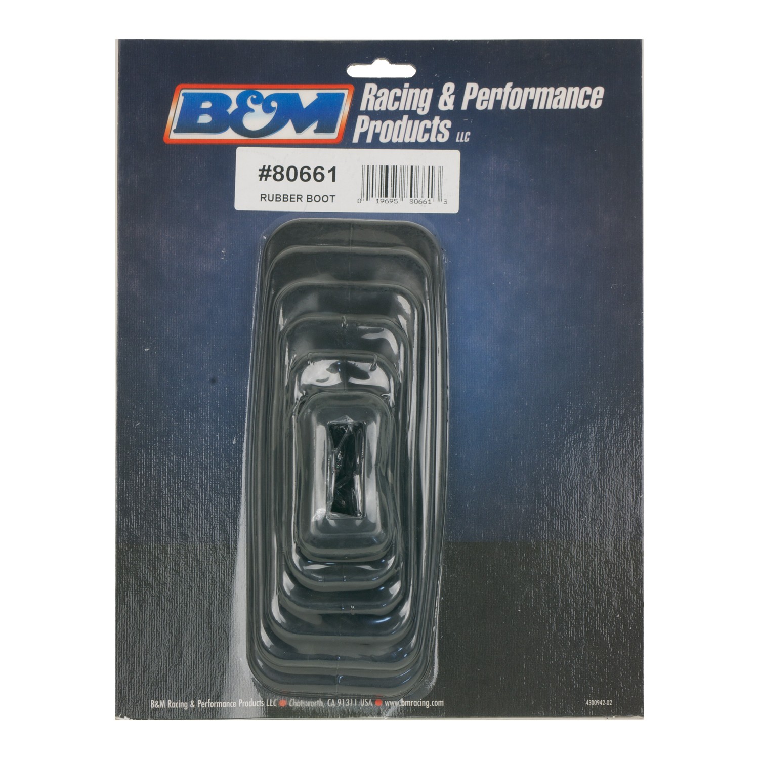 80661 B&M Rubber Boot