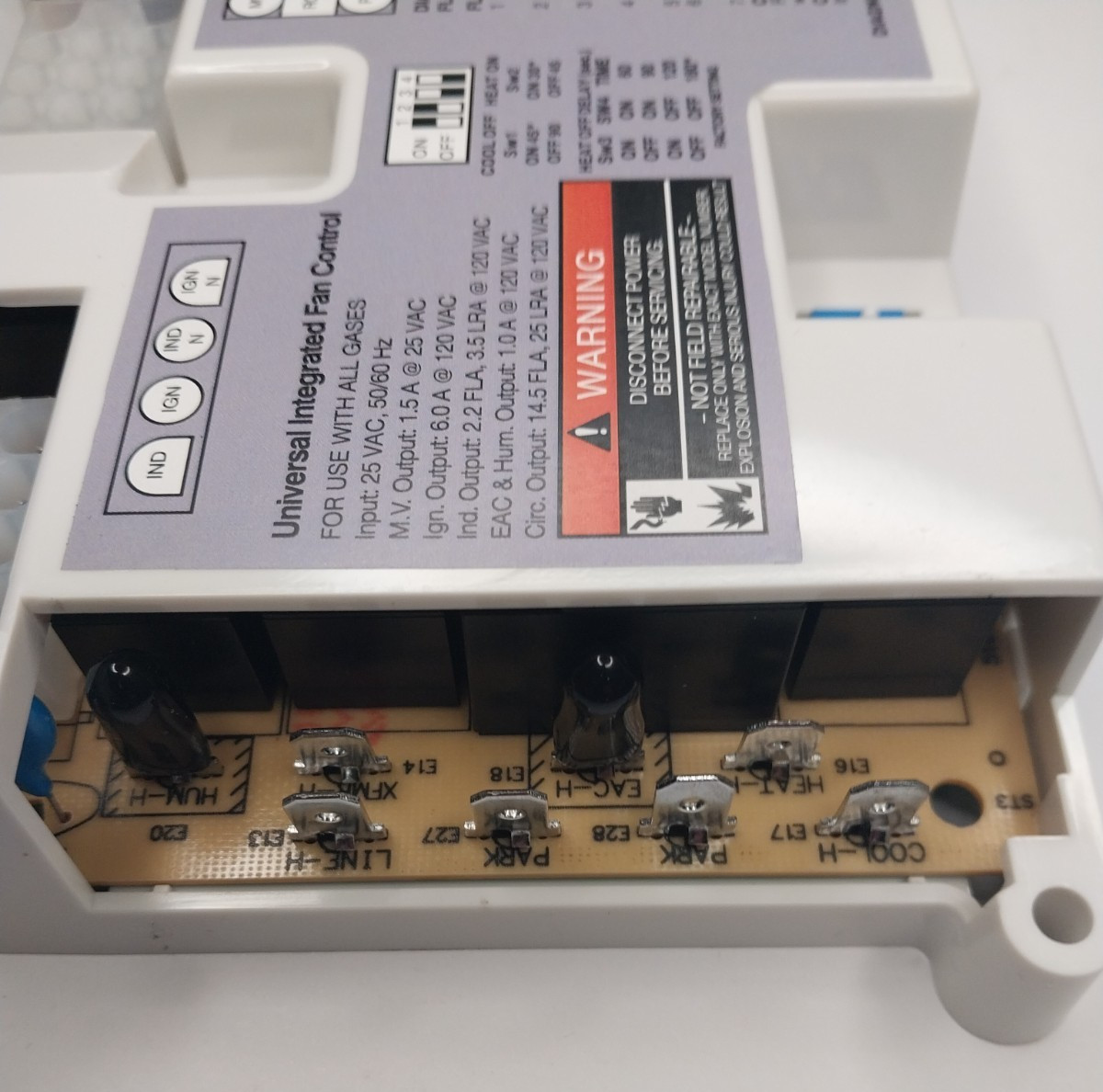 Universal Integrated Fan Control for use with All Gasses