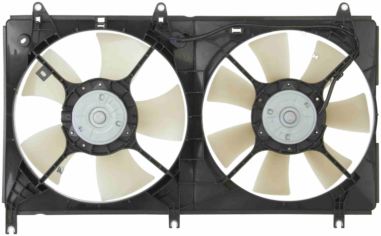Spectra Premium CF22008 Dual Radiator and Condenser Fan Assembly For Mitsubishi