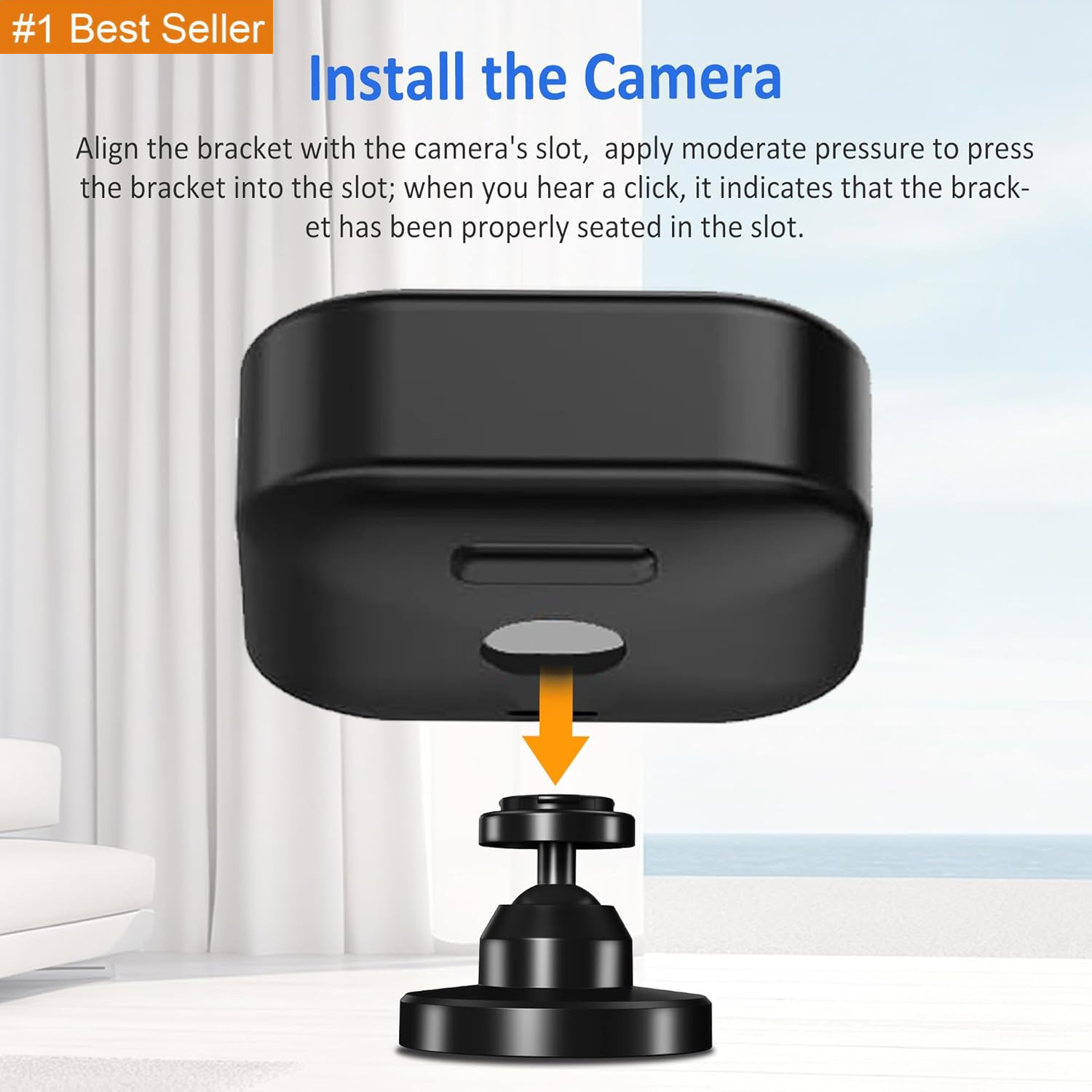 Blink Outdoor Camera Mount, 360 Degree Adjustable Wall Mount Bracket, Compatible