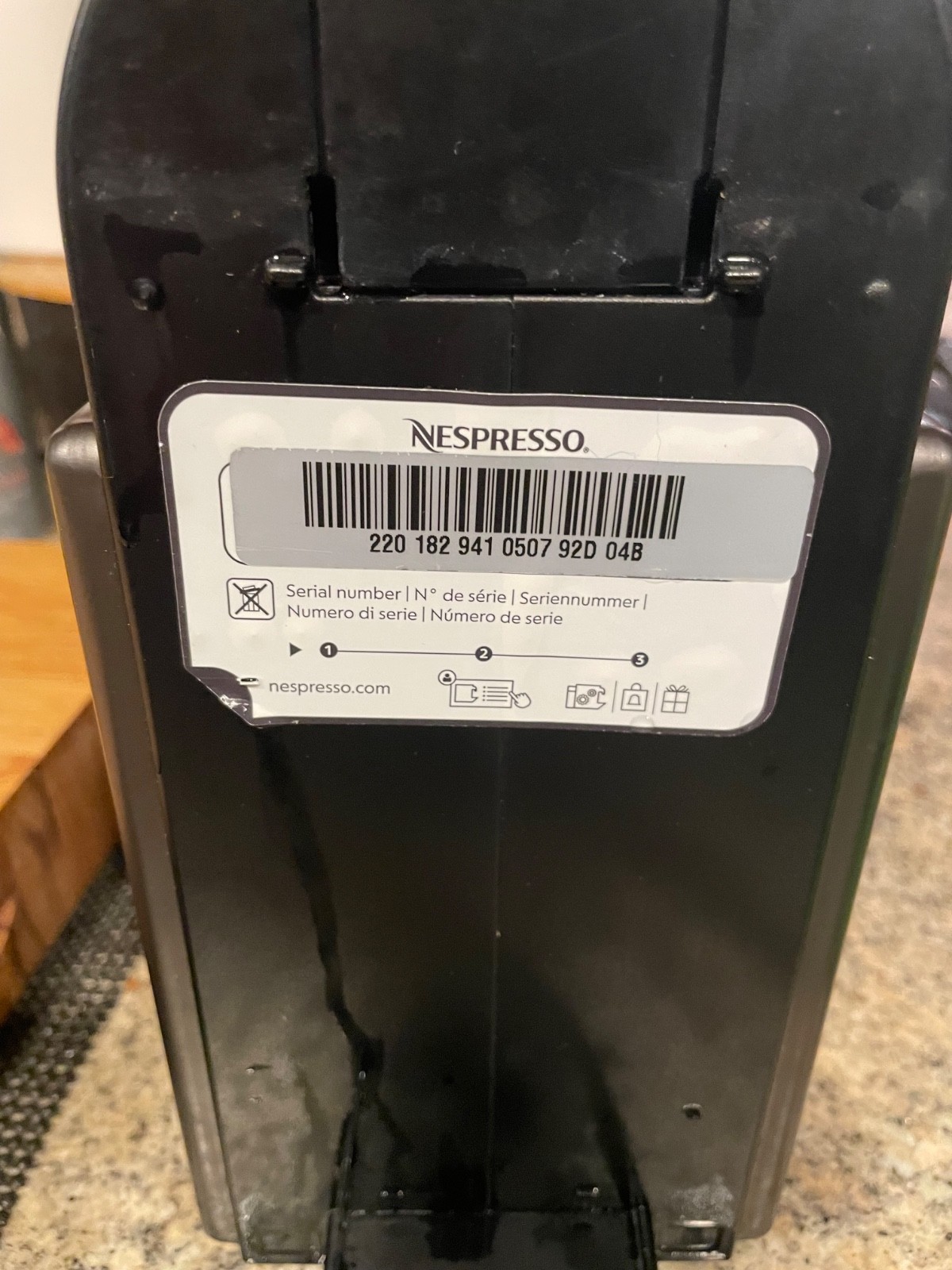 Breville Nespresso Pixie TitanModel BEC430TTN Coffee Maker EUC