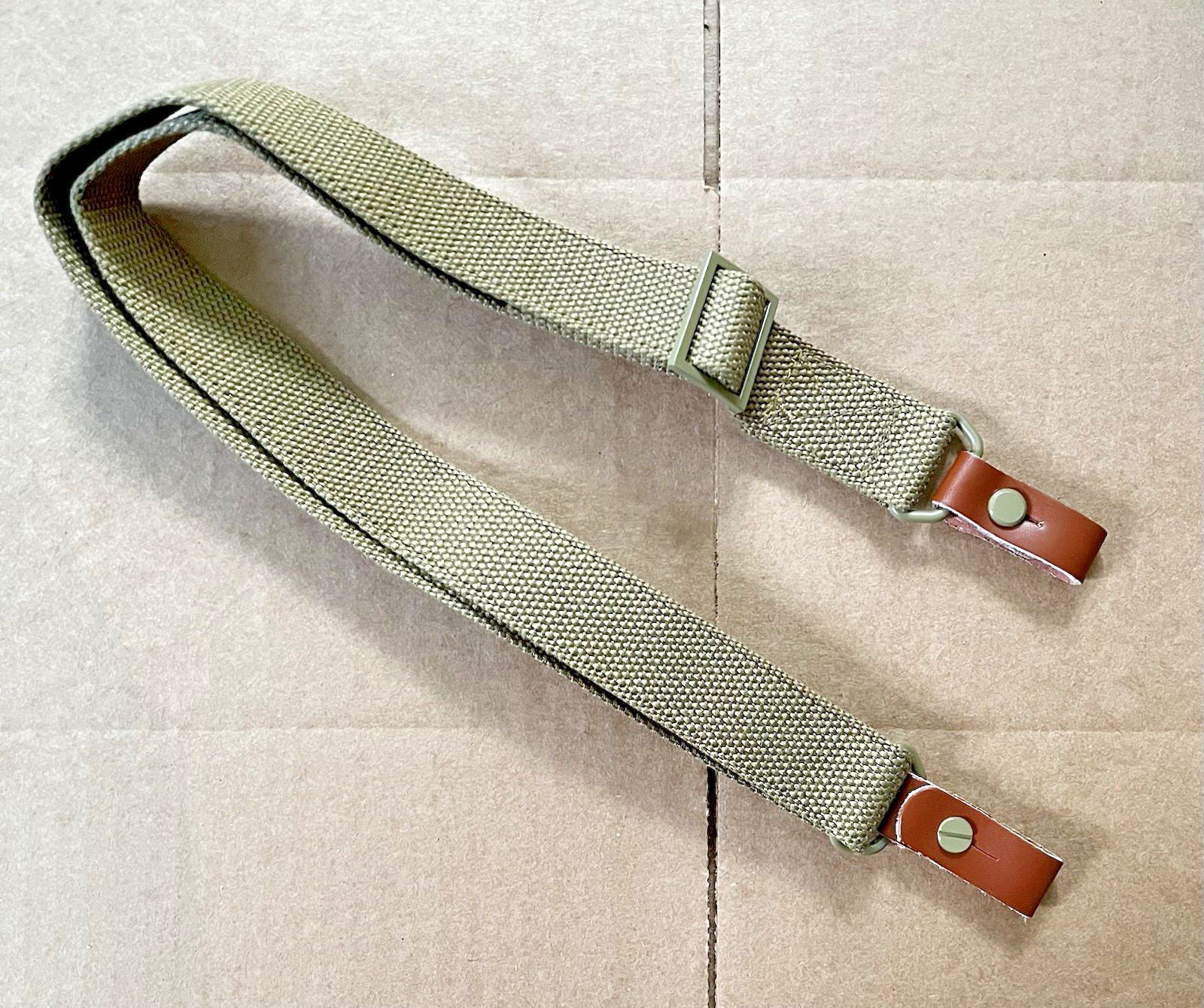 NcSTAR VISM AK / SKS Type 56 2-Point Canvas Chicom-Style Sling - Tan - AAKS