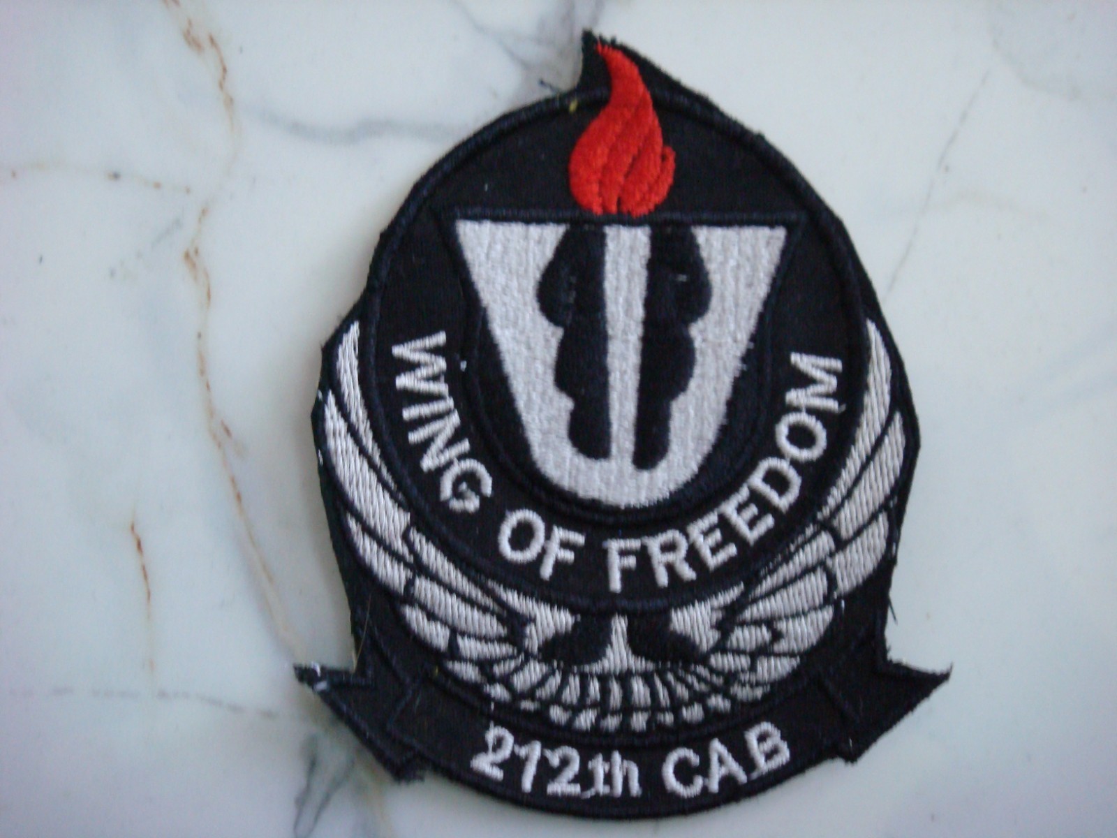 US 212th COMBAT AVIATION BATTALION WING OF FREEDOM, VIETNAM WAR PATCH