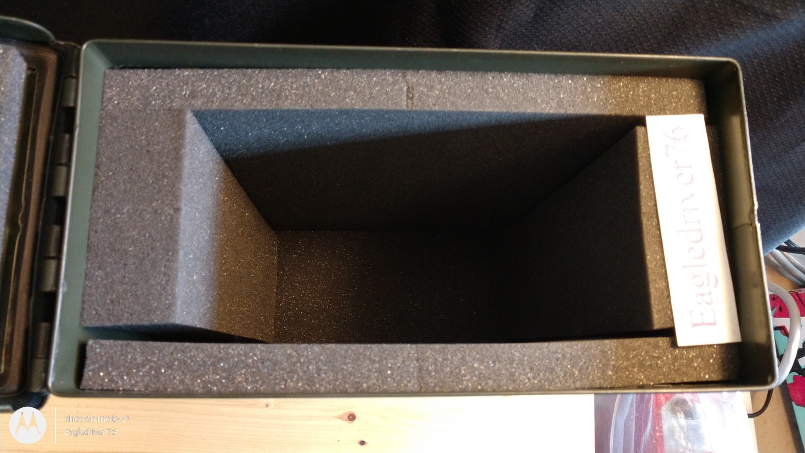 Military Shipping Container, Foam Insulated
