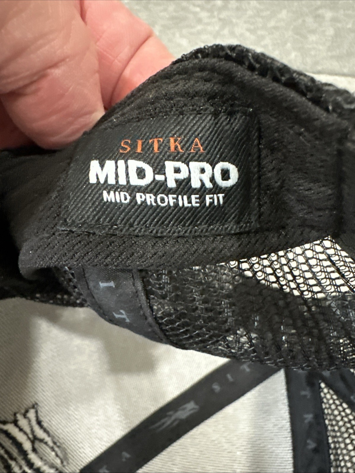 Sitke Icon Mid Pro Trucker Hat Snapback Cypress Green & Black - EXCELLENT