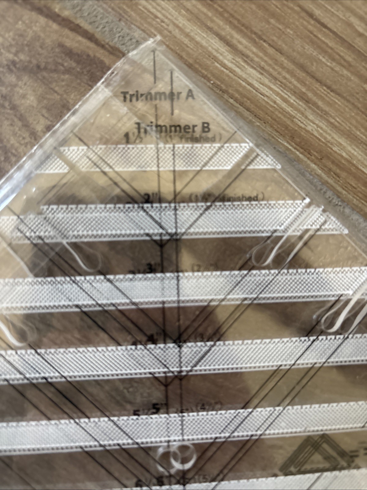 EZ Quilting Tri Tool Ruler - 2 Triangular Shaped Tools
