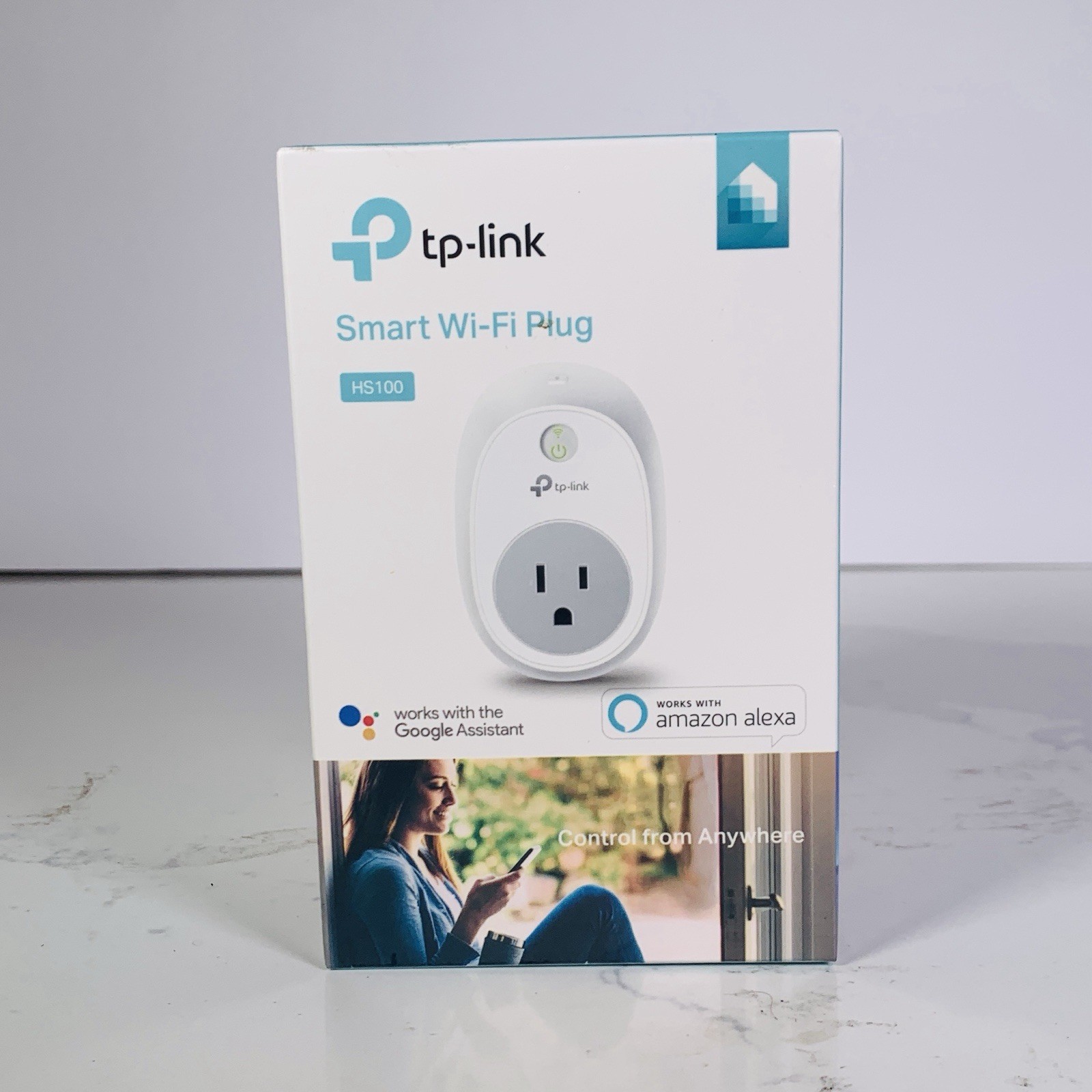TP-Link HS100 Wi-Fi Smart Plug Kit - Twin Pack