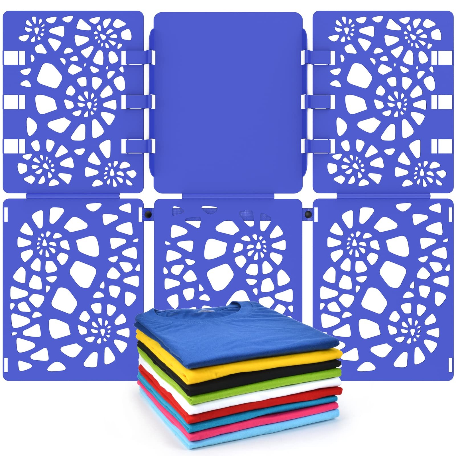 Blue Shirt Folder V2 Shirt Folding Board Clothes Folder Easy Fast Laundry