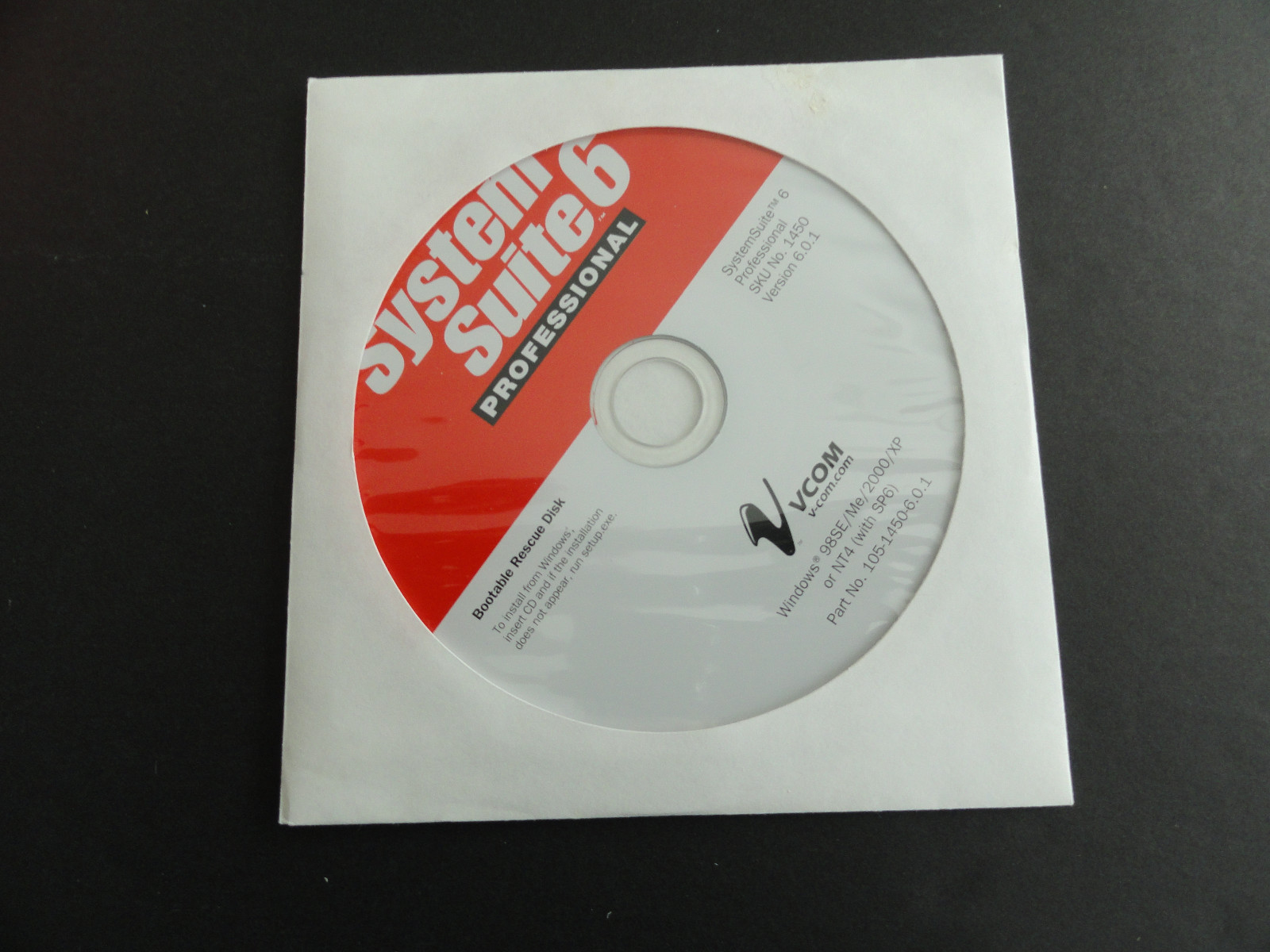 SYSTEM SUITE 6 PROFESSIONAL- VCOM - WINDOWS 98SE/ME/2000XP