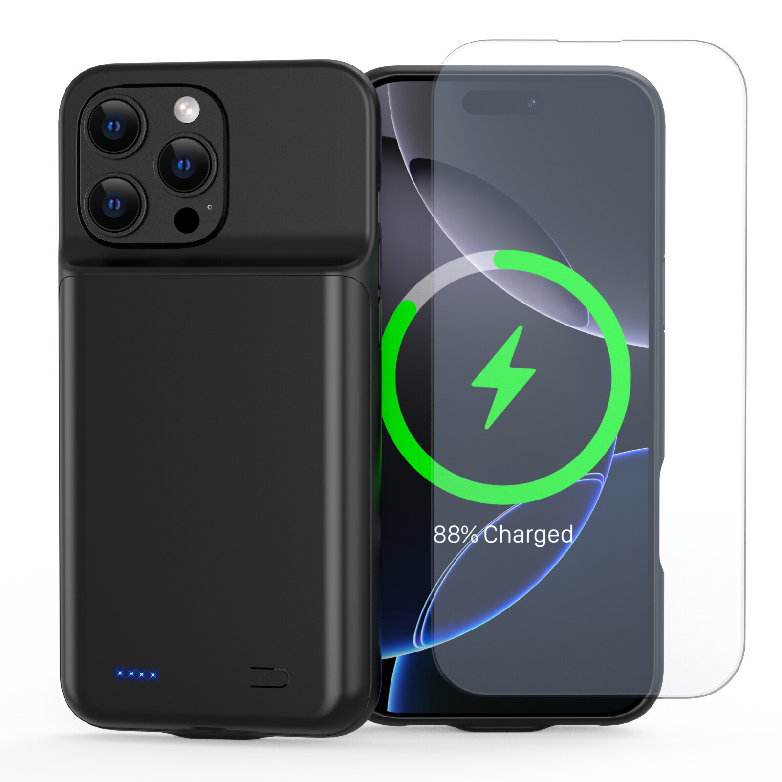 7000mAh Portable Protective Battery Case for iPhone 16 Plus /16 Pro/16 Pro Max