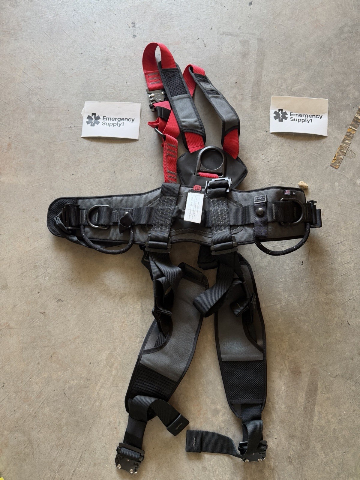 CMC Rescue Response Harness Model 202814 Medium 32–42” NFPA Class III Rope FIRE