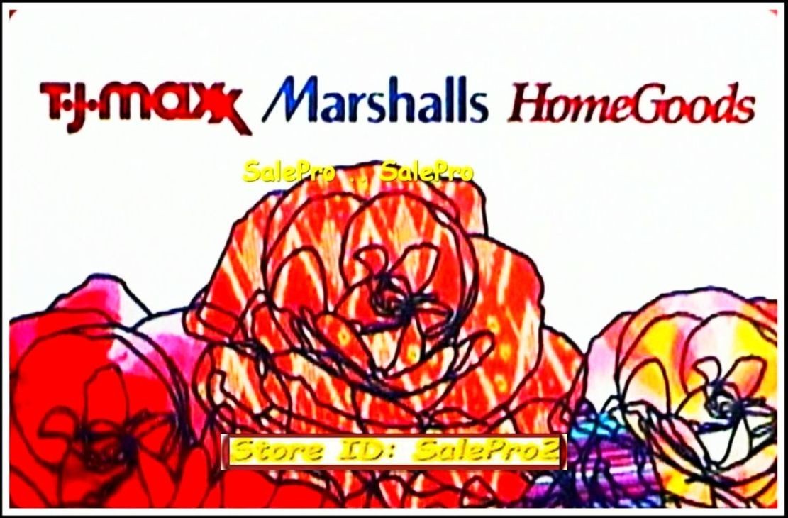 T.J. MAXX MARSHALLS HOMEGOODS USA FRANCHISE MERCHANDISE COLLECTIBLE GIFT CARD