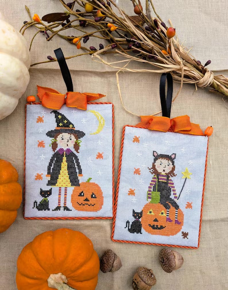 Trick or Treat by Lila's Studio cross stitch pattern