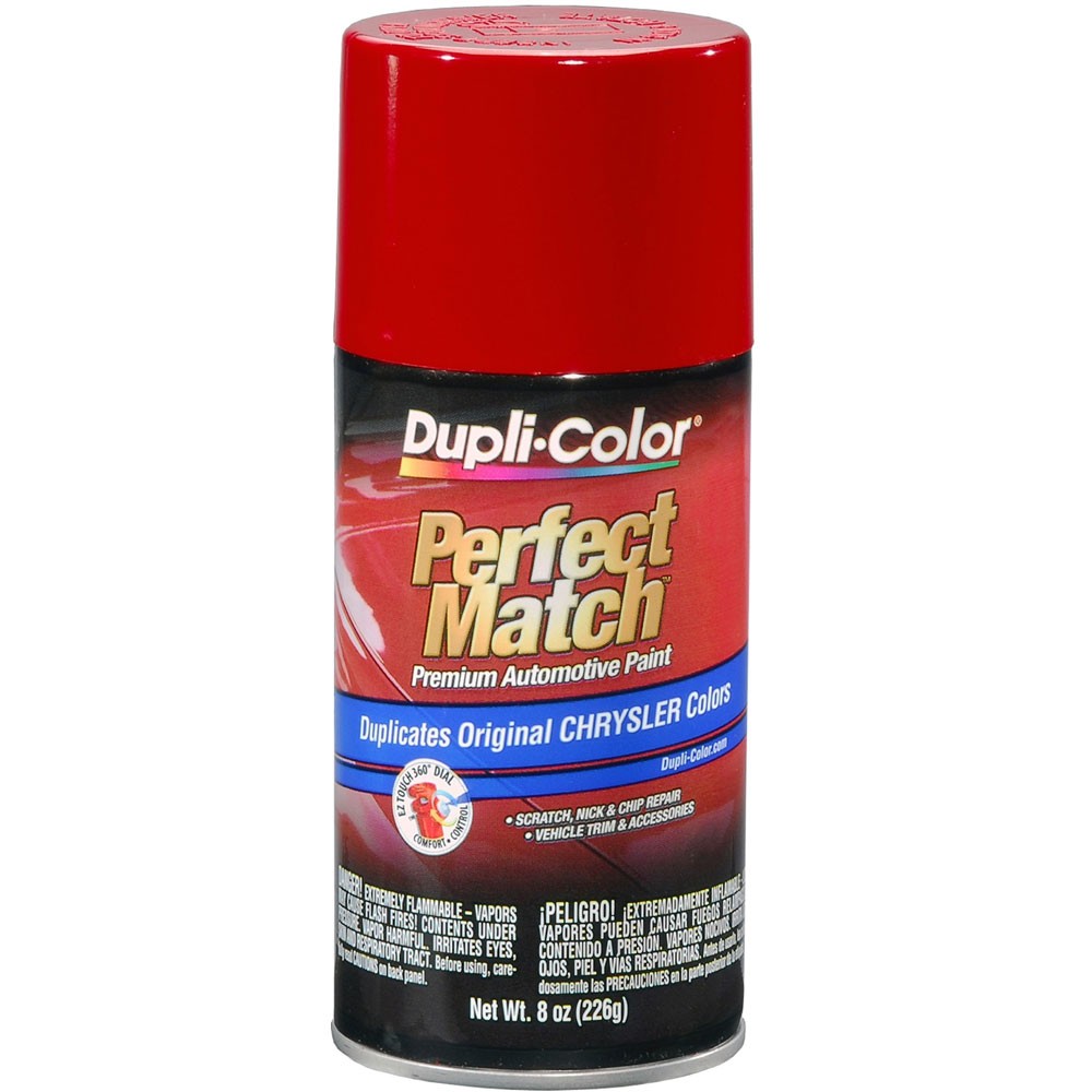 Duplicolor BCC0419, Perfect Match Aerosol Paint for Chrysler PR4, Flame Red