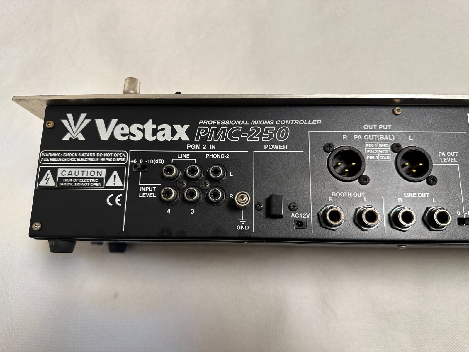 Vestax PMC-250 DJ Rotary Mixer Professional Mixing Controller