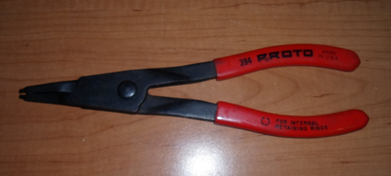 PROTO 394 INTERNAL STRAIGHT RETAINING RING PLIERS (PERFECT CONDITION)