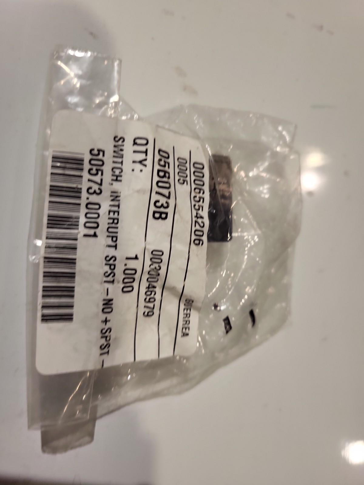 Bunn Switch, Interrupt SPST-NO +SPST- New Genuine OEM part 50573.0001