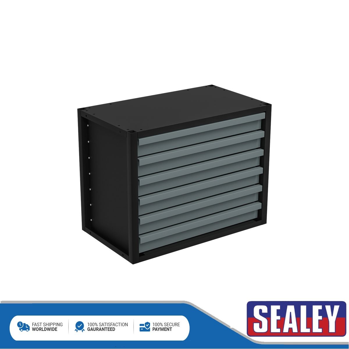 Sealey Modular Storage Mid Unit 6 Drawer 580mm APMRM1