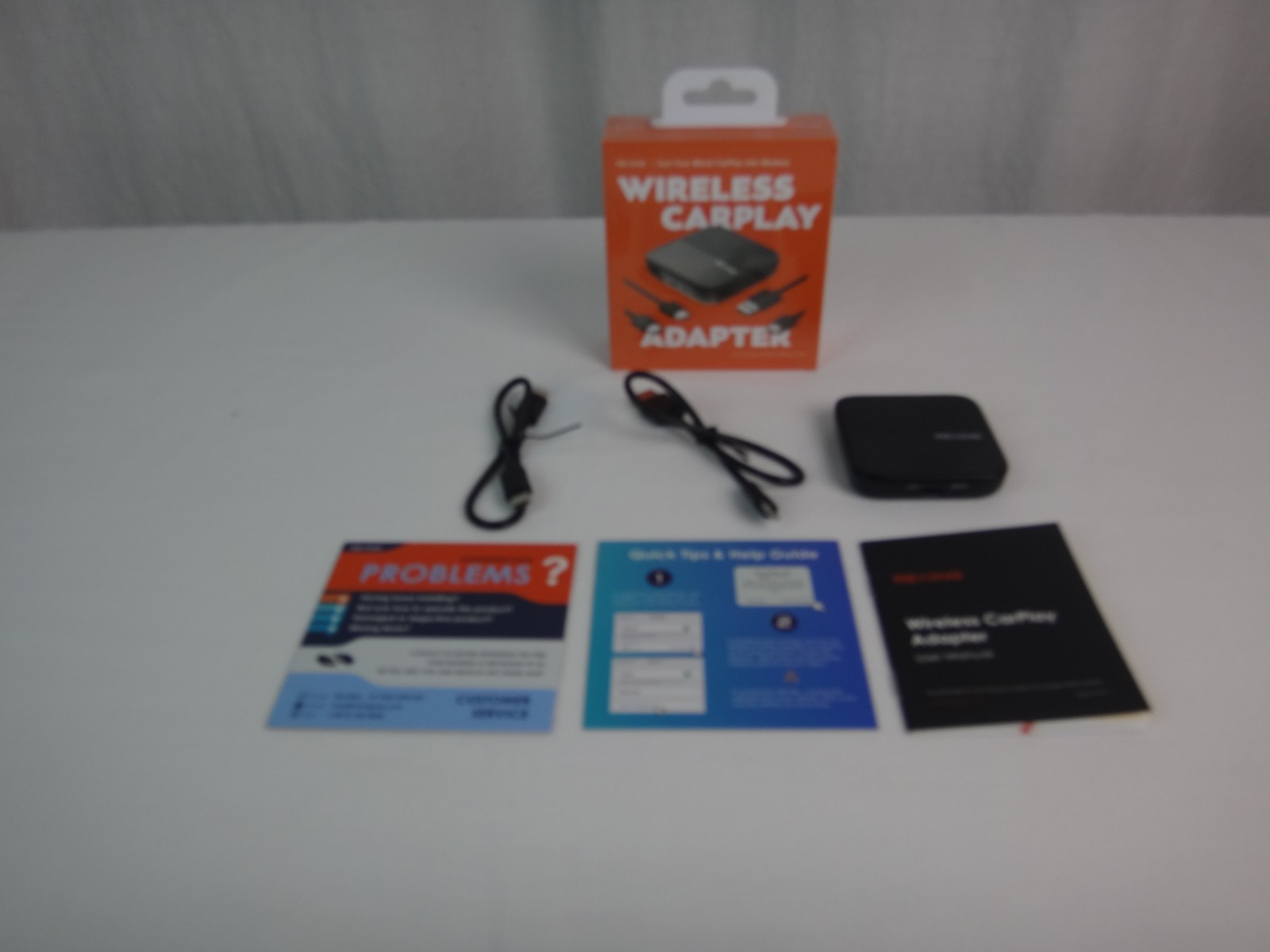Rexing CPW-2 Wireless CarPlay Auto Adapter for iPhone in Box