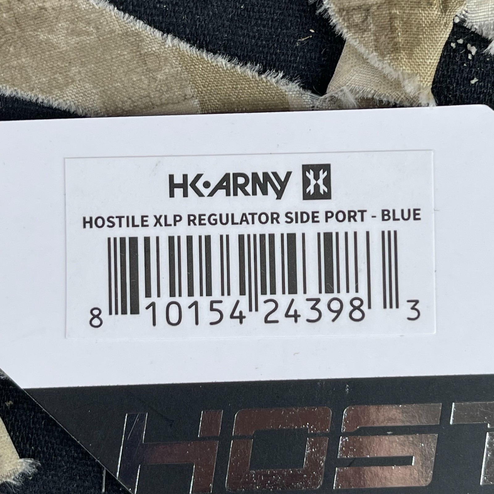 NEW HK Army Hostile Airsoft XLP Regulator w/ Side Port - Blue