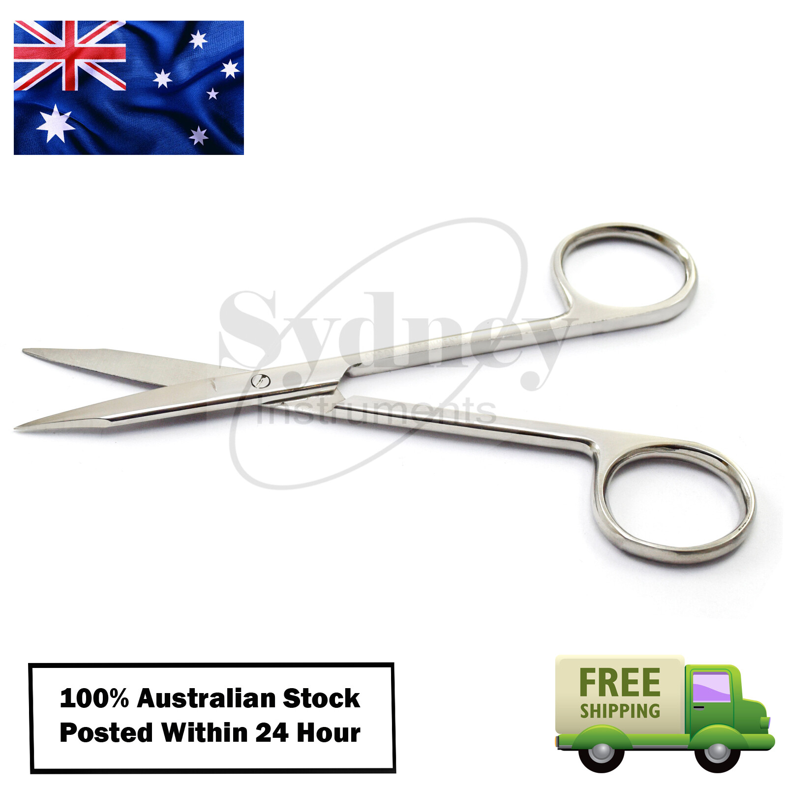 GOLDMAN FOX SCISSORS 13cm Surgical Dissecting Scissors Gingival Tissue Lab