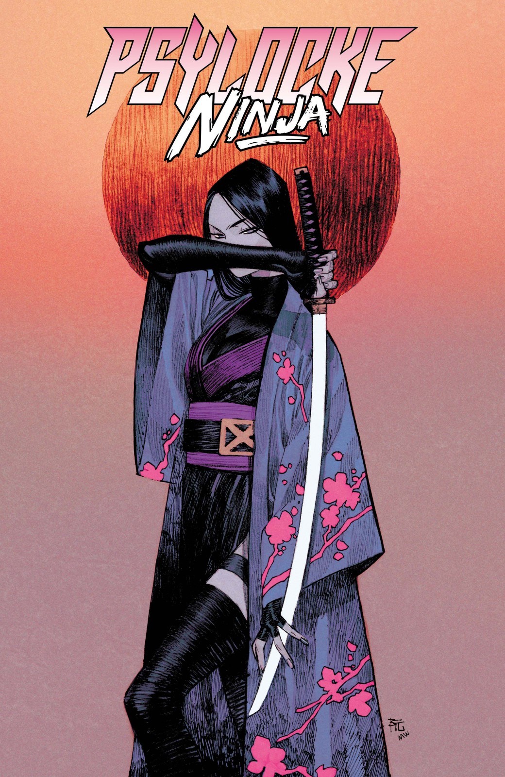 PSYLOCKE: NINJA #1 DIKE RUAN FOIL VARIANT (VF to VF+) (MARVEL COMICS 2026)