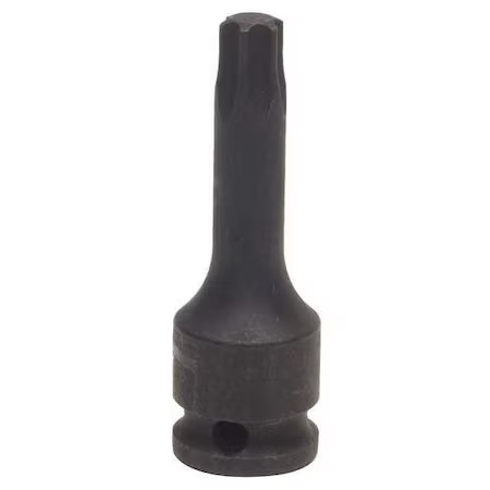 Westward 4Lyz9 3/8 In Drive Impact Socket Bit T50, Sae